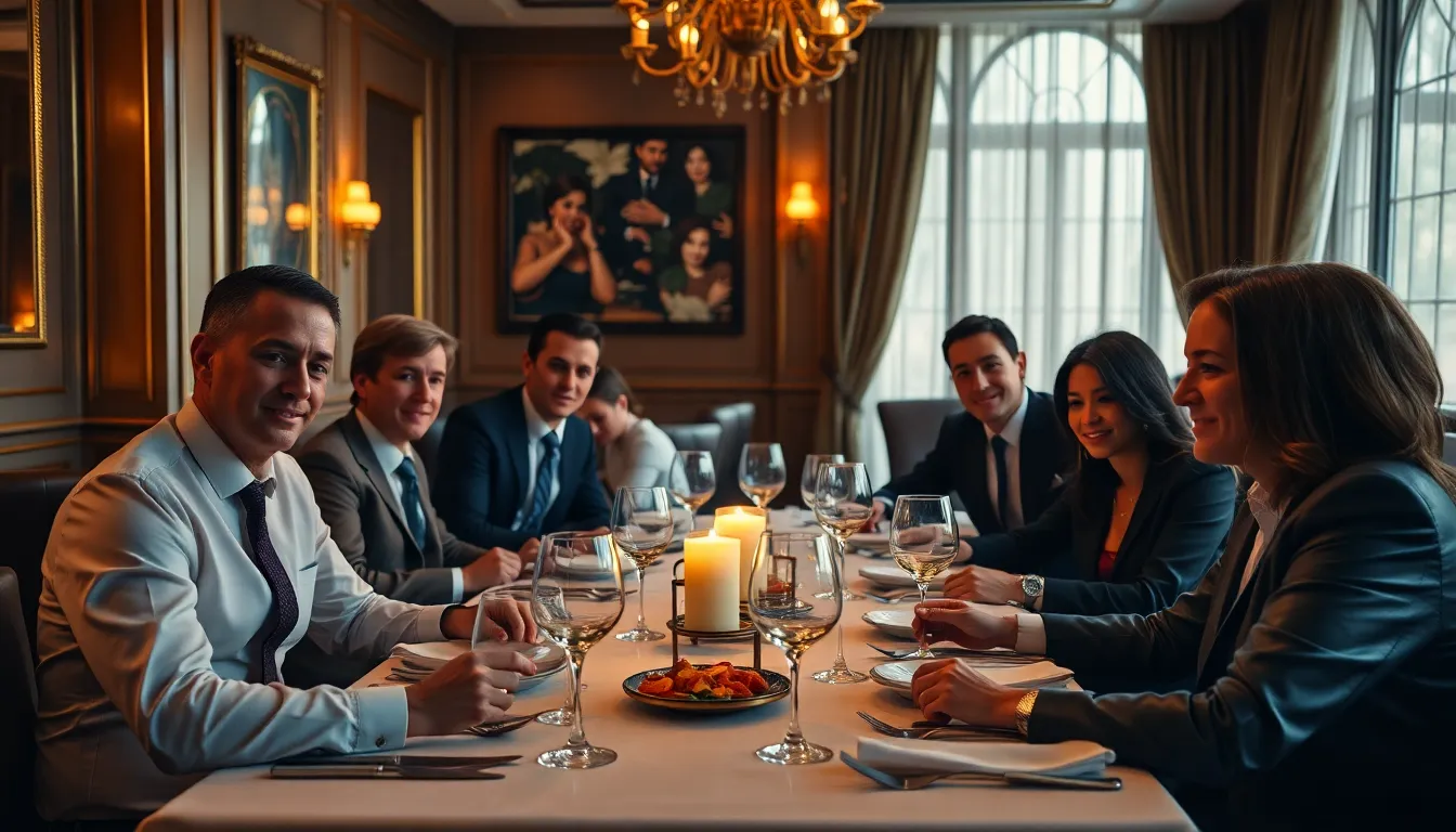 Les dîners privés de dirigeants : ce qui se joue vraiment autour de la table